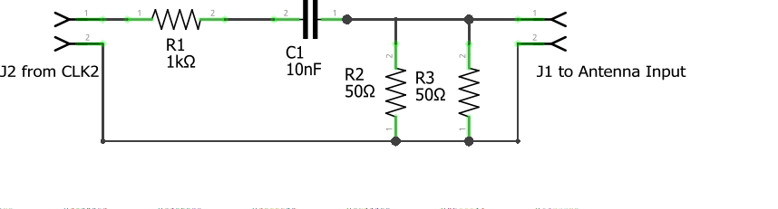 CLK2 Attenuator Circuit